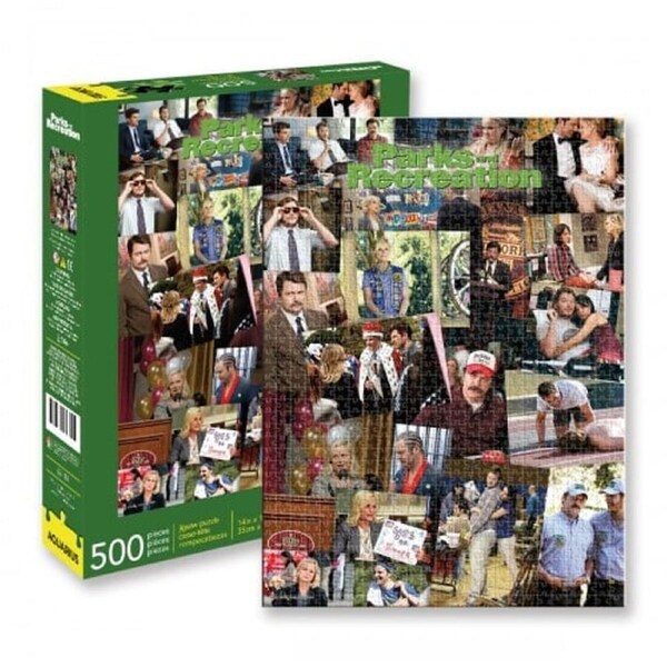 Aquarius Parks and Recreation Collage 500 Piece Jigsaw Puzzle