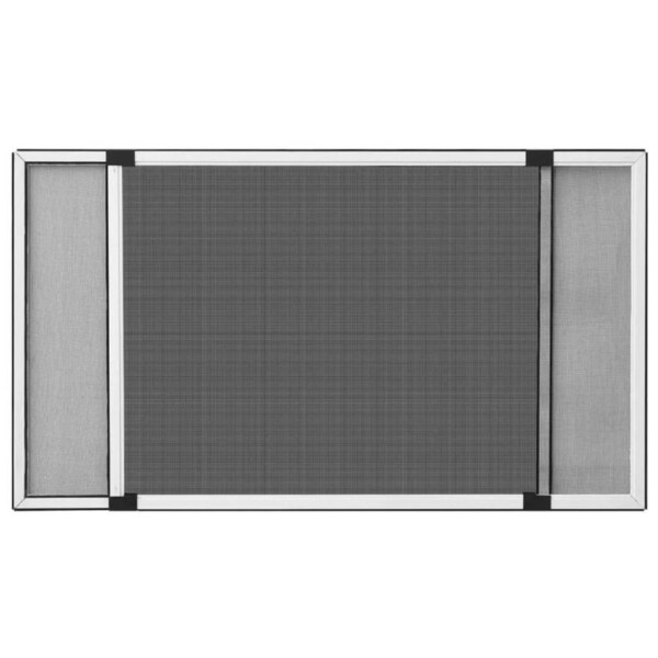 Extendable Insect Screen for Windows White (75-143)x50 cm Anti Mosquito Net
