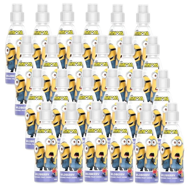Fruity Burst 250Ml Minions Wildberry 24 Pack