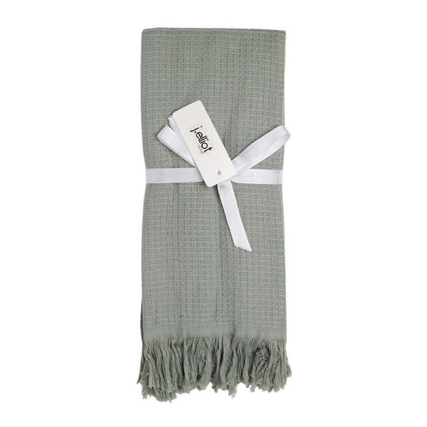 J.Elliot Camilla set of 2 pistachio Bath hand towels