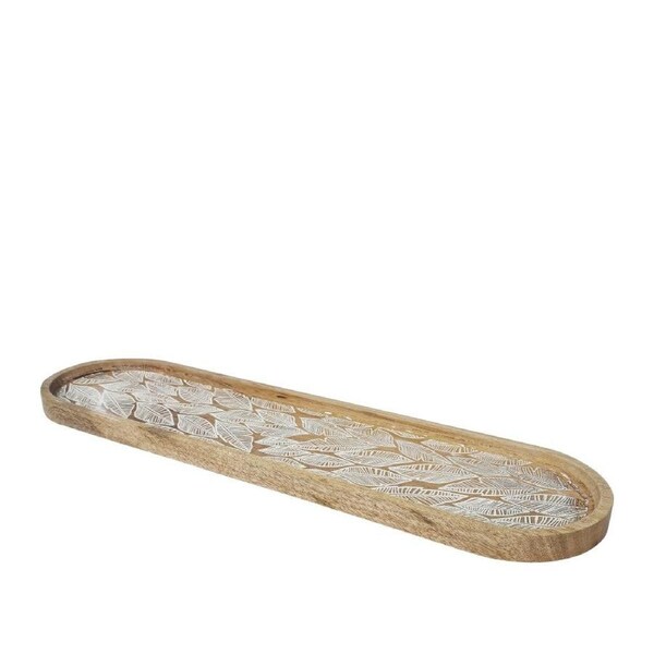 J.Elliot Maya oval serving tray 60x16cm natural