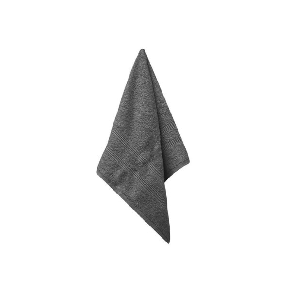 2 Pack J.Elliot Terry Hand Towels Charcoal