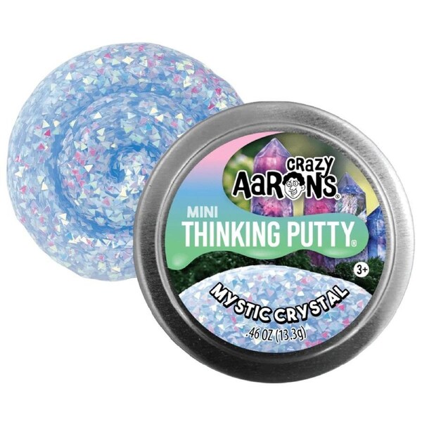Crazy Aaron's 2 inch Mini Thinking Putty Mystic Crystal