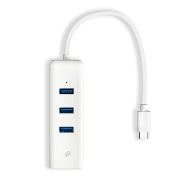 [UE330C] USB Type-C 3-Port Hub & Gigabit Ethernet Adapter
