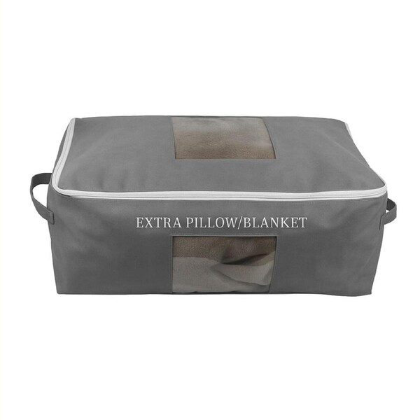 Pillow & Blanket Bag - Charcoal