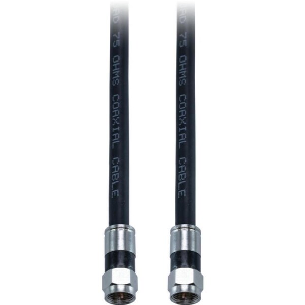 PRO2 FL6Q-5CFFB 5m Rg6quad 'F' Flylead Compression 'F' Plug to Plug