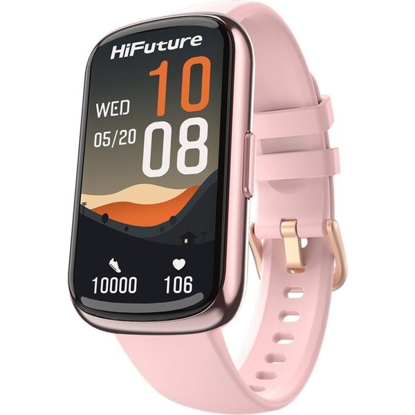 HiFuture EVO2 Bluetooth Wireless Smart Calling Watch 1.47" Display Pink