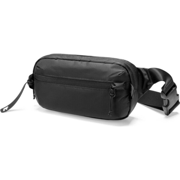 Tomtoc Aviator Tri-Compartment Chest/Sling Bag Water-Resistant 1.5L Black