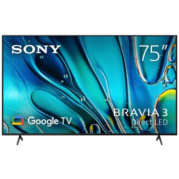 Sony 75" BRAVIA 3 - 4K Ultra HD - HDR - LED - Google TV (2024)