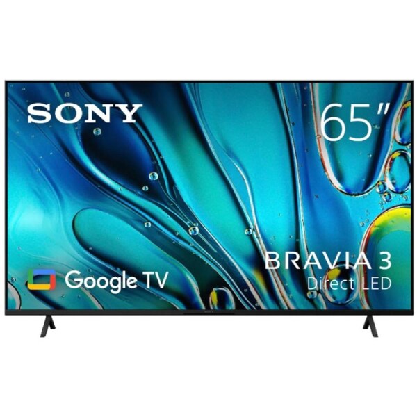 Sony 65" BRAVIA 3 - 4K Ultra HD - HDR - LED - Google TV (2024)