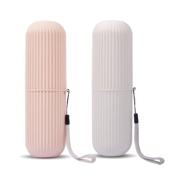 Toothbrush travel case, travel toothbrush rack case, portable travel toothbrush case, style 2