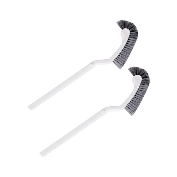 long handle cleaning brushes, soft brush, toilet cleaning brush, toilet brush - white