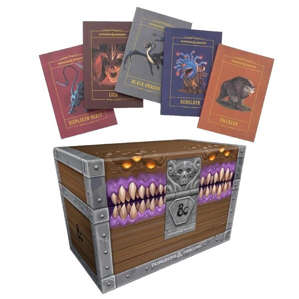 Dungeons and Dragons Mimic Treasure Chest Notebook Set