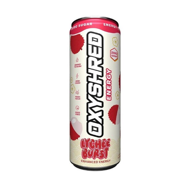 Oxyshred Lychee Burst 355ml x 12