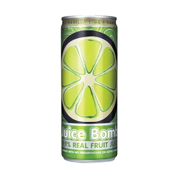 Juice Bomb Vanilla Lime250ml x 24