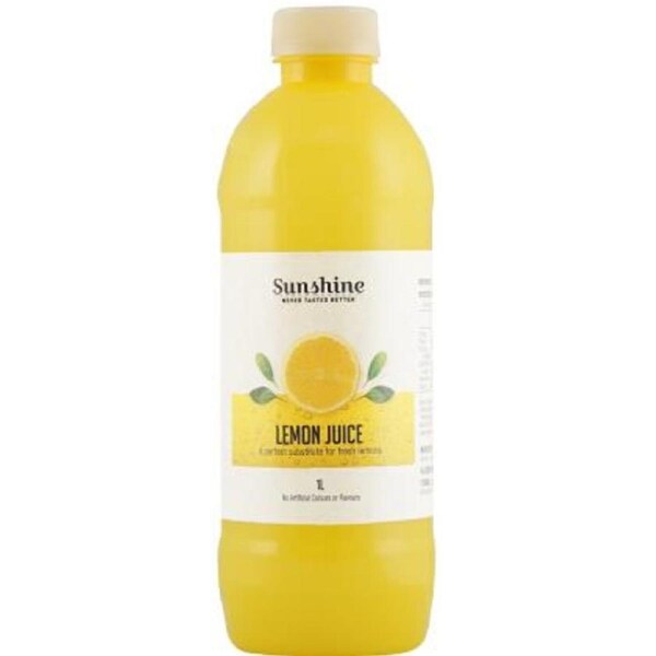 Sunshine Lemon Juice 1ltr x 1