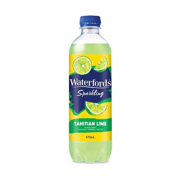 Waterfords Sparkling Tahitian Lime 475ml x 20