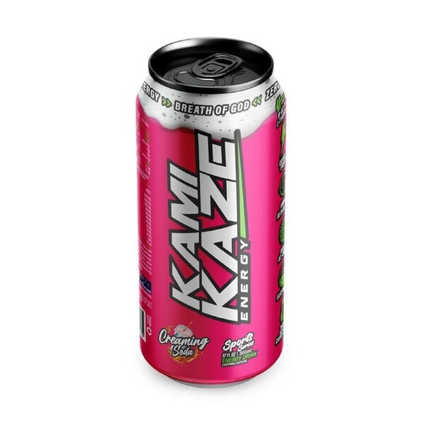 Kamikaze Energy Creaming Soda 500ml x 12