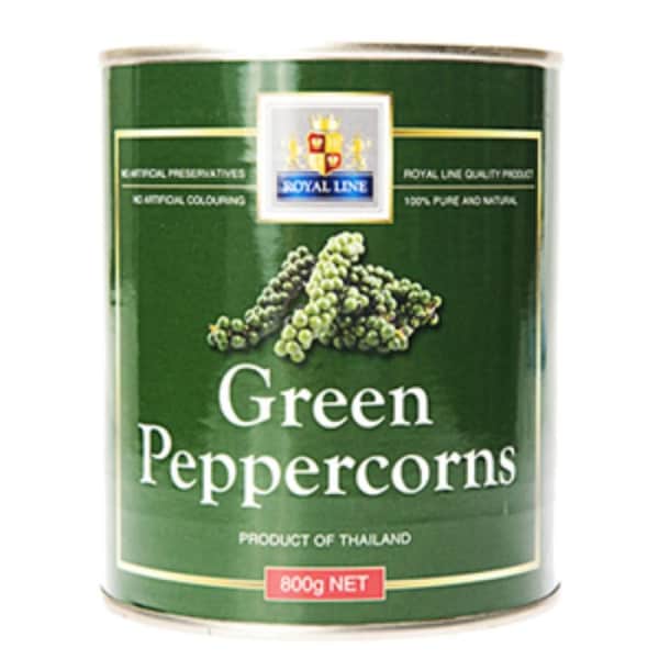Royal Line Peppercorns Green In Water 800Gr x 1