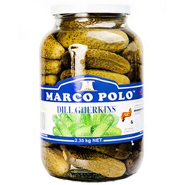 Marcopolo Marcopolo Cucumbers Dill (gherkins) 2.35kg x 1