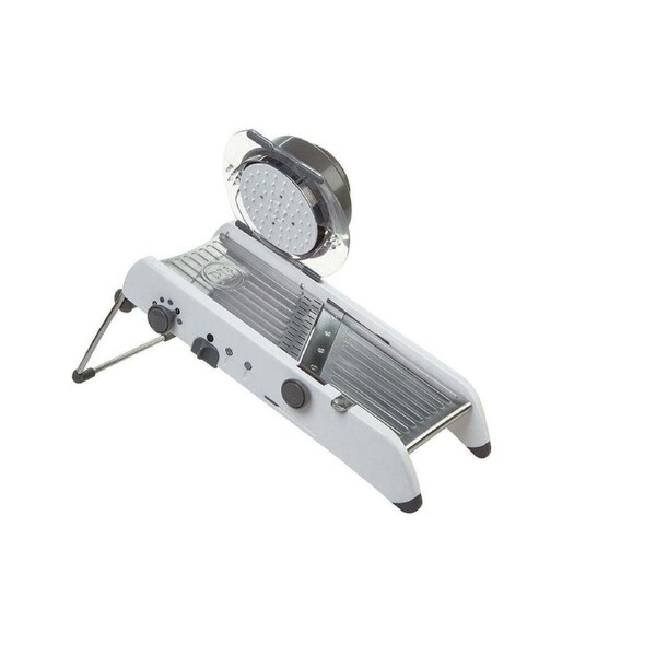 Progressive Professional Mandoline Fruit/Vegetable Slicer Chopper/Cutter White