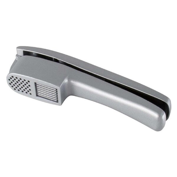 Avanti Aluminium Garlic Press & Slicer Kitchen Mincer/Crusher Squeezer Silver