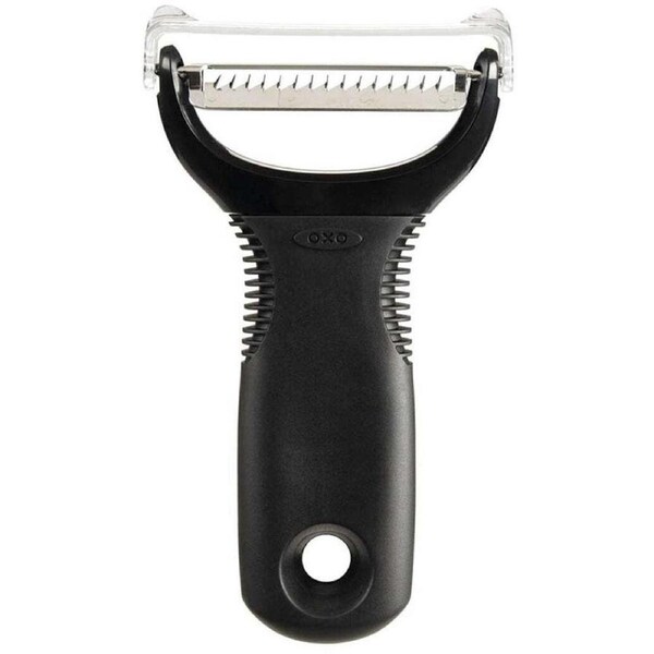 Oxo Good Grips Julienne Fruit/Vegetable Peeler Kitchen Food Produce Grater Black