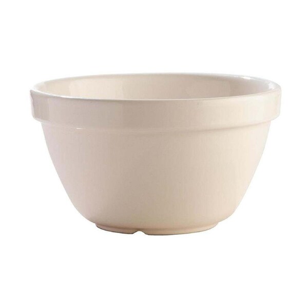 Mason Cash Ceramic 20cm Pudding Basin Bowl Stirring/Serving Container White