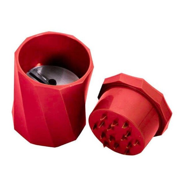 Avanti 13cm Spiretti 2-in-1 Vegetable Slicer Kitchen Food Carrot/Zuchini Red