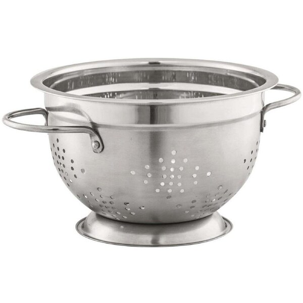 Avanti 25cm SS Deep Colander Drainer/Strainer Kitchen/Cooking Utensil Silver