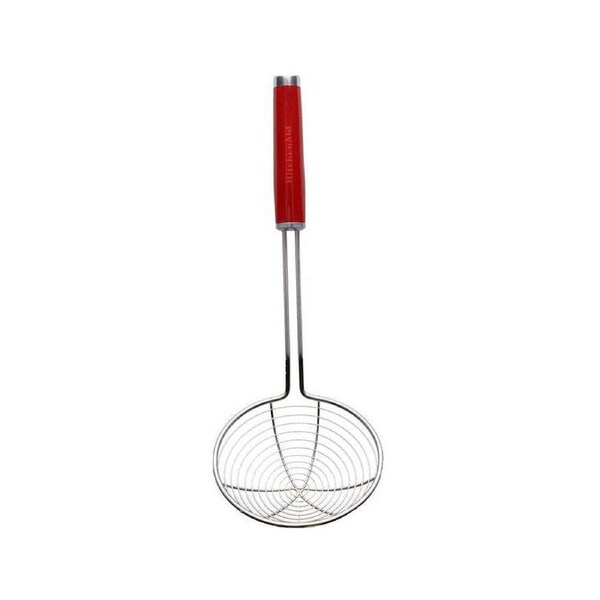 Kitchenaid Classic 13cm Wire Strainer Cooking Frying Skimmer/Filter Empire Red