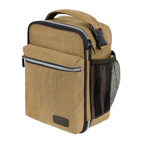 Sachi Explorer Insulated Lunch Bag Picnic/Travel Thermal Cooler Food Pouch Khaki