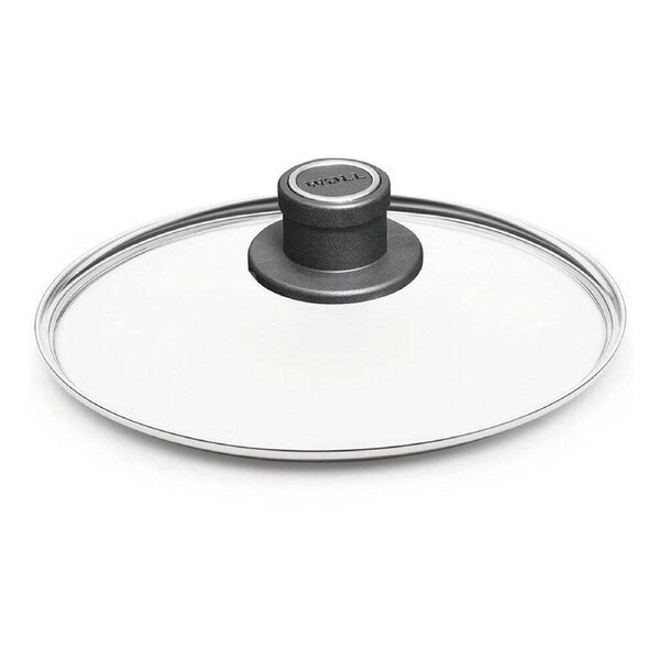 Woll Diamond Lite Safety Glass Fixed Knob 18cm Lid Cover For Cookware Clear