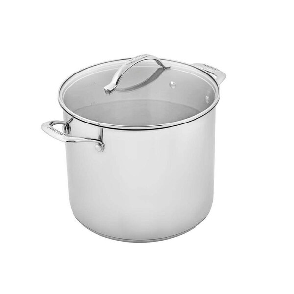 Scanpan Stainless Steel 26cm/11L Stockpot w/ Lid Round Induction Cookware Silver