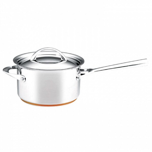 Essteele Per Vita Stainless Steel Covered 20cm/3.4L Saucepan Round Cookware SLV
