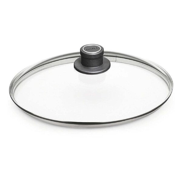 Woll Diamond Lite Safety Glass Fixed Knob 30cm Lid Cover For Cookware Clear