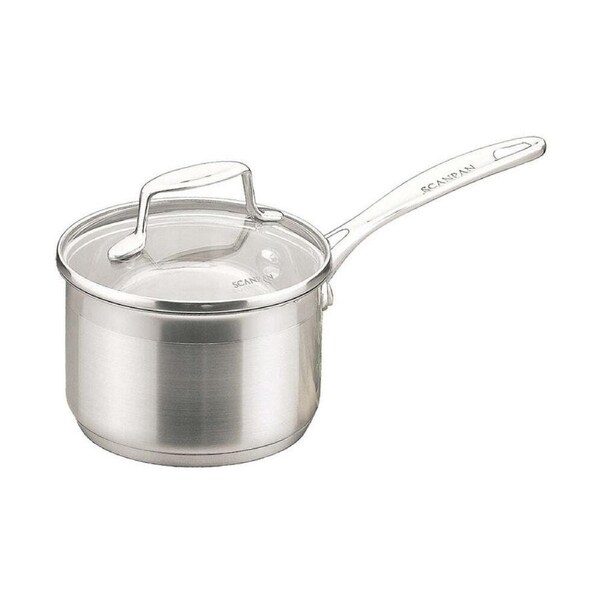 Scanpan Impact 18cm/2.5L Stainless Steel Saucepan Round w/ Lid Cookware Silver