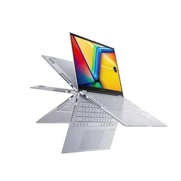 Asus VivoBook S 14 Flip 2.8K OLED, 14' WUXGA 2 in1 Laptop, Ryzen 5 7530U, 16GB RAM, 512GB SSD, Win 11 Home, Metallic Lid, Asus Pen Touch
