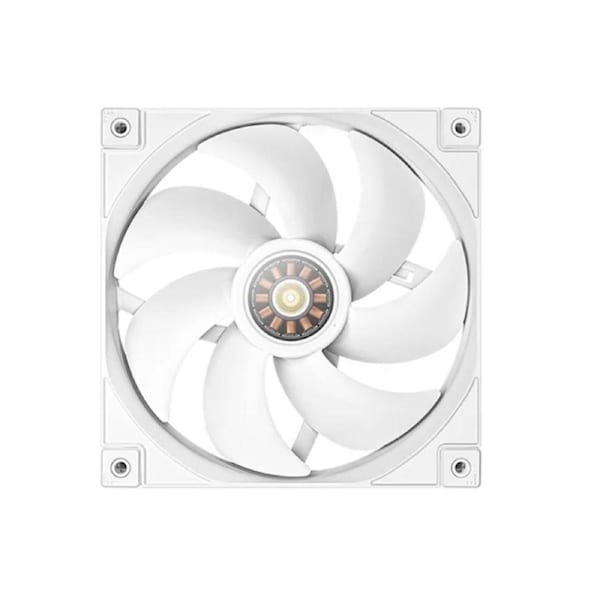 DeepCool FT14 White High-Performance Cooling 140mm Fans, Low Operation Noise, 4-Pin PWM, 500-1650 RPM, High End Material