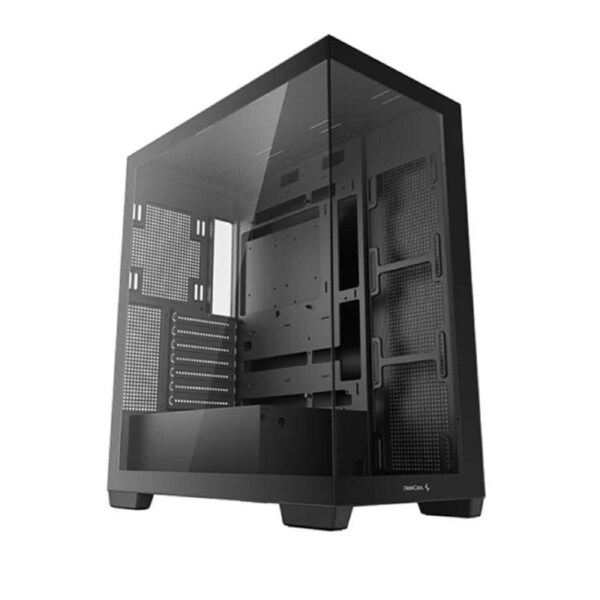 Deepcool CG580 Panoramic ATX Mid-Tower Case, Support up to 2x 360mm radiators and 9 x120mm Fans, Front 2x USB3.0, and audio I/O panel