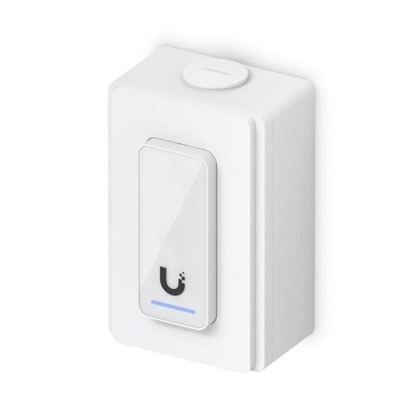 Ubiquiti Reader Junction Box,White, For UniFi Access Readers & Intercom Viewers, Support Flat Surface Mounting & Attachment to 3/4" Conduit