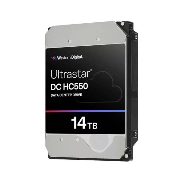 Western Digital WD Ultrastar DC HC550 14TB 3.5' SATA 512MB 7200RPM EAMR SE 5yrs Warranty-WUH721814ALE6L4
