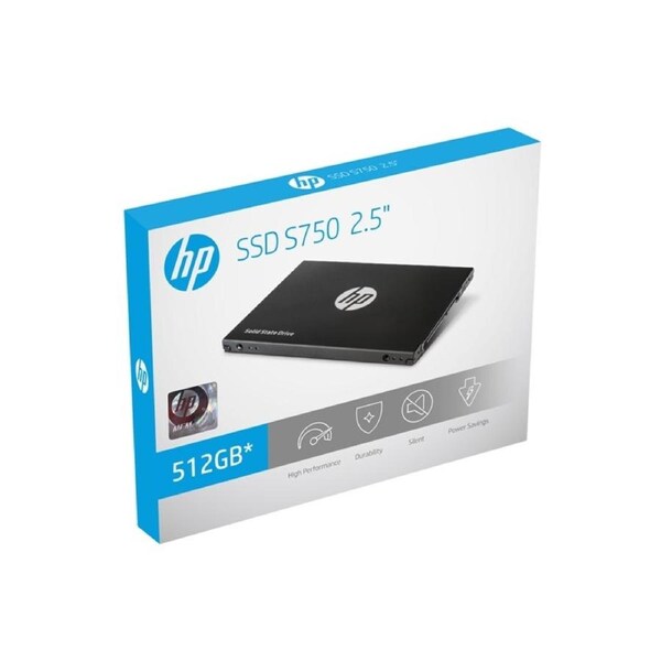 HP S750 512GB SATA III 6GB/s 2.5 inch SSD Delivers Exhilarating Speed 560MB/s & 520MB/s New-gen NAND Flash