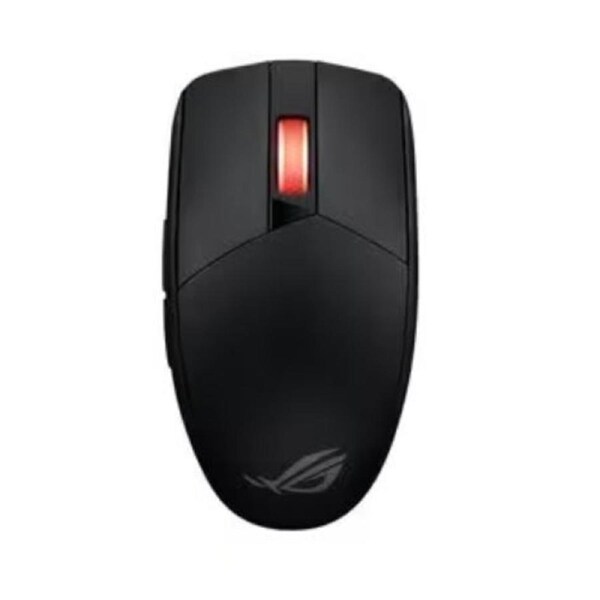 Asus ROG Strix Impact III Gaming Mouse - Optical - 6 Button(s) - Black - 1 - Wireless - Rechargeable - 12000 dpi - Scroll Wheel - Symmetrical - 1 x -