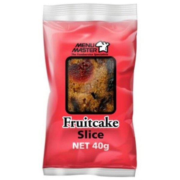 Menumaster Cake Fruit Slice 40g x 120