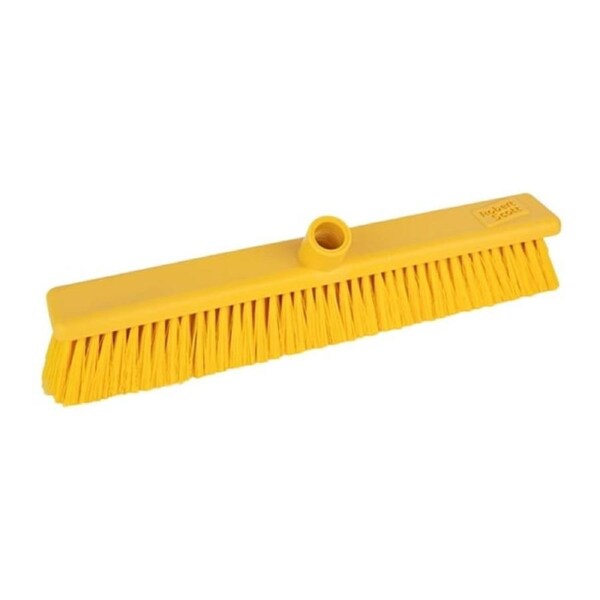Jantex Soft Hygiene Broom Yellow - 457mm 18"