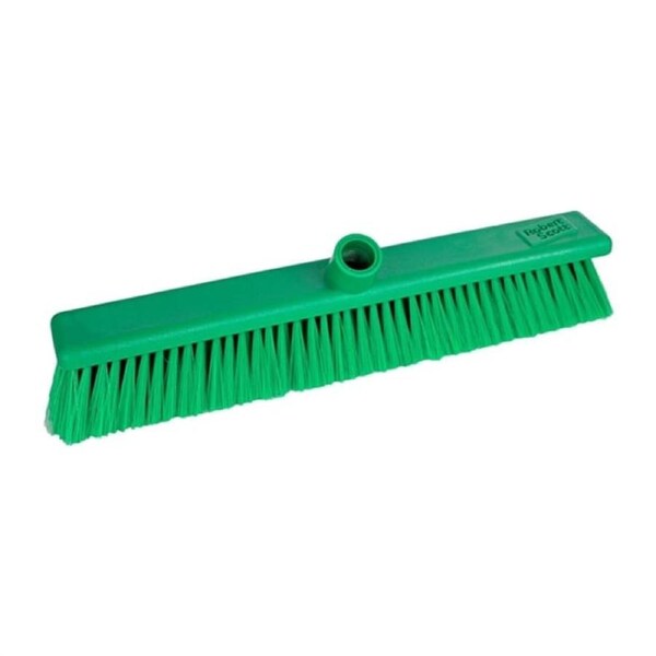 Jantex Soft Hygiene Broom Green - 457mm 18"