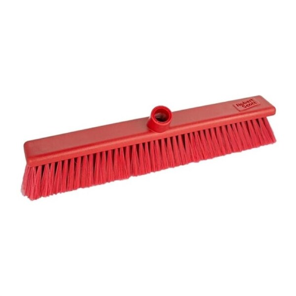 Jantex Soft Hygiene Broom Red - 457mm 18"