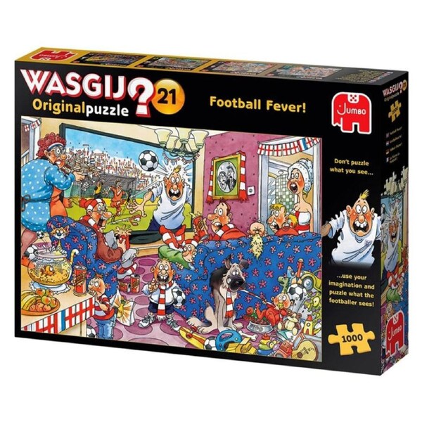 Wasgij Original #21 Football Fever 1000 Piece Jigsaw Puzzle