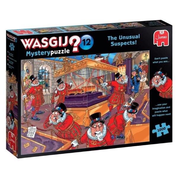 Wasgij Mystery #12 The Unusual Suspects 1000 Piece Jigsaw Puzzle